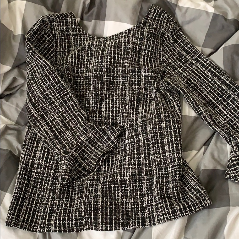 Talbots print blouse